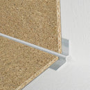 Anodised Aluminium LVT Stair Nosing Inner Corner 28x28mm for 5mm Flooring – Durable, Slip-Resistant, Easy Install with Screws