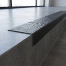 Non-Slip Stair Tread Inserts, 6mm Thick, Custom Lengths 250-2700mm professionally fitted in use