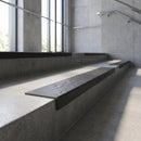Non-Slip Stair Tread Inserts, 8mm Thick, Custom Lengths 250-2700mm professionally fitted in use