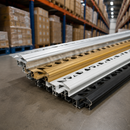 LED Stair Nosing Aluminium Channel Profile | Accepts 8mm LED Strip | 2.5m | 4 Colours | 9mm & 11mm