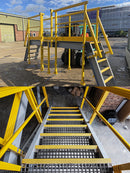 Medium Grit Anti-Slip Stair Nosing Durable GRP, Slip-Resistant, Easy Installation For Wet, Frosty, and Oily Conditions 10-Year Guarantee