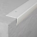 Dark Gray Anodised Aluminium Stair Nosing 41mm x 26.6mm To Protect Stair Edges