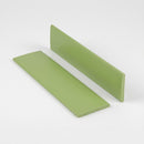 Replacement PVC stair nosing insert strips in Apple Green, a bright mid green, sold by the metre