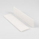 Replacement PVC stair nosing insert strips in White, an off-white, sold by the metre