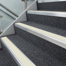 PVC Stair Nosing Inserts 38mm 50mm Commercial High Traffic
