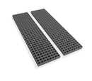GRP Grating Ramp - Fibreglass Anti-Slip Ramp, 125mm Wide, 90mm Front Section, Prevents Trips & Falls, Ideal for Industrial & Commercial Use
