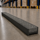 Carborundum insert strip in speckled pebble grit