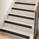 Anti-Slip Stair Nosing Edge Trim – 50 x 25mm Self-Adhesive L-Shape PVC Stair Edge Protector for Indoor & Outdoor Steps