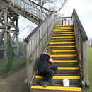 Extreme Core Non-Slip Stair Tread Covers, Aluminium Reinforced GRP, Chemical Resistant, Ideal for High Traffic Areas, Easy Installation