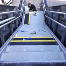 Heavy Duty Anti-Slip GRP Stair Treads - Durable Non-Slip Covers for Frosty & Oily Conditions - 10 Year Guarantee - Easy Installation