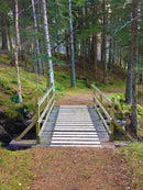 90mm Medium Grit Non-Slip Decking Strips for Wet & Frosty Conditions - Durable GRP, Easy Installation, Anti-Slip Safety for Indoor & Outdoor Use