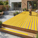 Premium Anti-Slip Decking Strips 600mm – Durable Slip Resistance for Wet and Icy Conditions, Pack of 5