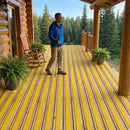 Premium Heavy Duty Anti Slip Decking Strips 1200mm - GRP Non Slip Safety Strips for Garden, Steps, and Patios