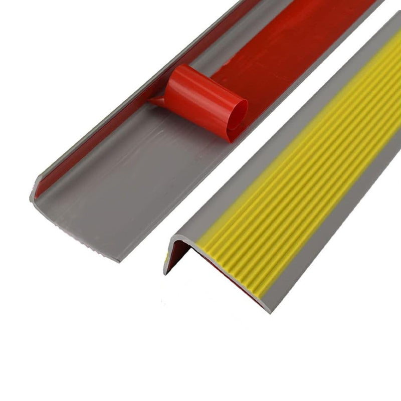 PVC Bullnose Non Slip Stair Nosing Rubber Angle Trim - 10M