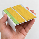 Screw Fit Aluminium Anti-Slip Stair Nosing 93mm x 32mm, Rakeback for Indoor & Outdoor Use