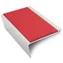 Maroon Aluminium Non Slip Stair Nosing 63mm x 32mm