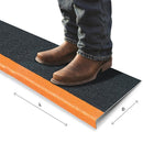 Dark Salmon Fine Grit Anti-Slip GRP Stair Treads