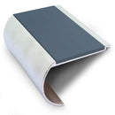 Light Gray Heavy Duty Aluminium Non Slip Stair Nosing 71mm x 55mm