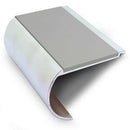 Gray Heavy Duty Aluminium Non Slip Stair Nosing 71mm x 55mm