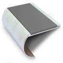 Gray Heavy Duty Aluminium Non Slip Stair Nosing 71mm x 55mm
