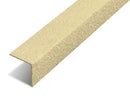 Tan Anti Slip Medium Grit GRP Stair Nosing