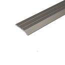 Light Slate Gray Anodised Aluminium Door Floor Trim 900mm x 30mm For Carpet Surfaces