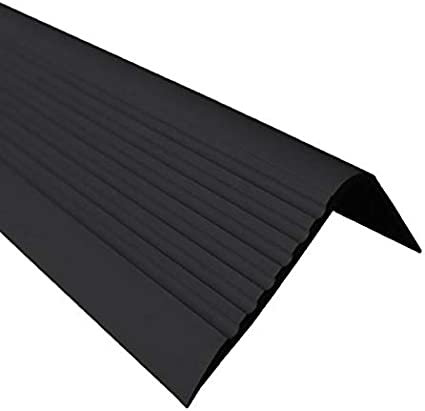 Dark Slate Gray Anti Slip Stair Nosing Rubber Angle Step Edge RGPD - 900mm