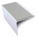Gray Aluminium 60mmx55mm Non Slip Stair Nosing