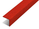 Firebrick Anti Slip Medium Grit GRP Stair Nosing