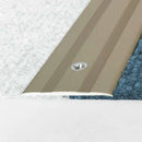 Lavender Aluminium Door Threshold 930mm x 35mm For Connecting Wooden Or Laminate Floors