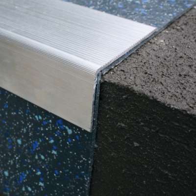 Dark Slate Gray Commercial Retro Fit Aluminium Stair Nosing 50mm x 30mm
